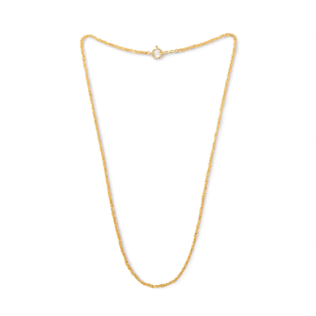 18K　Necklace　ネックレス　チェーンネックレス　イエローゴールド