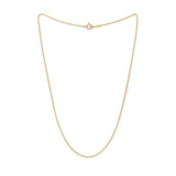 18K　Necklace　Oval Chain　ネックレス　オーバルチェーン