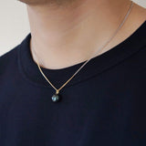 18K　Pearl Charm　パール　チャーム　イエローゴールド