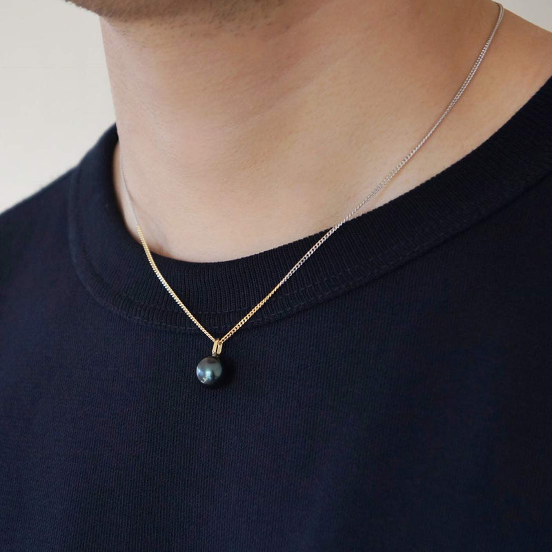 18K　Pearl Charm　パール　チャーム　イエローゴールド
