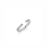 18K　Diamond　ダイア　Ear Cuff　イヤーカフ　ホワイトゴールド