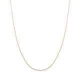 K18　イエローゴールド　Curb Chain　カーブチェーン　Necklace　ネックレス