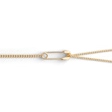 18K　Safety Pin　Bracelet　ブレスレット　イエローゴールド