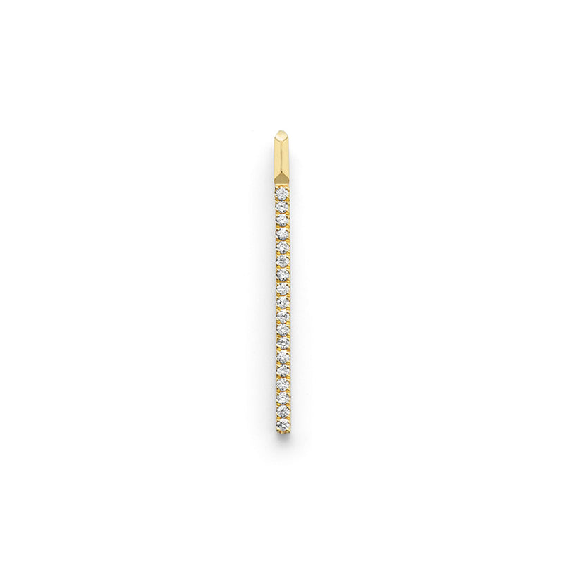 18K　Charm　チャーム　Diamond　ダイアモンド　イエローゴールド