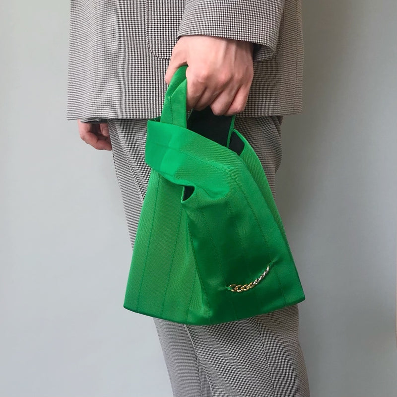 Small　スモールサイズ　Shopper　Bag　ショッパーバック　グリーン　GREEN 　着用写真