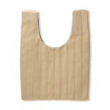 ラベンダー　ベージュ　ショッパーバック　Shopper　bag