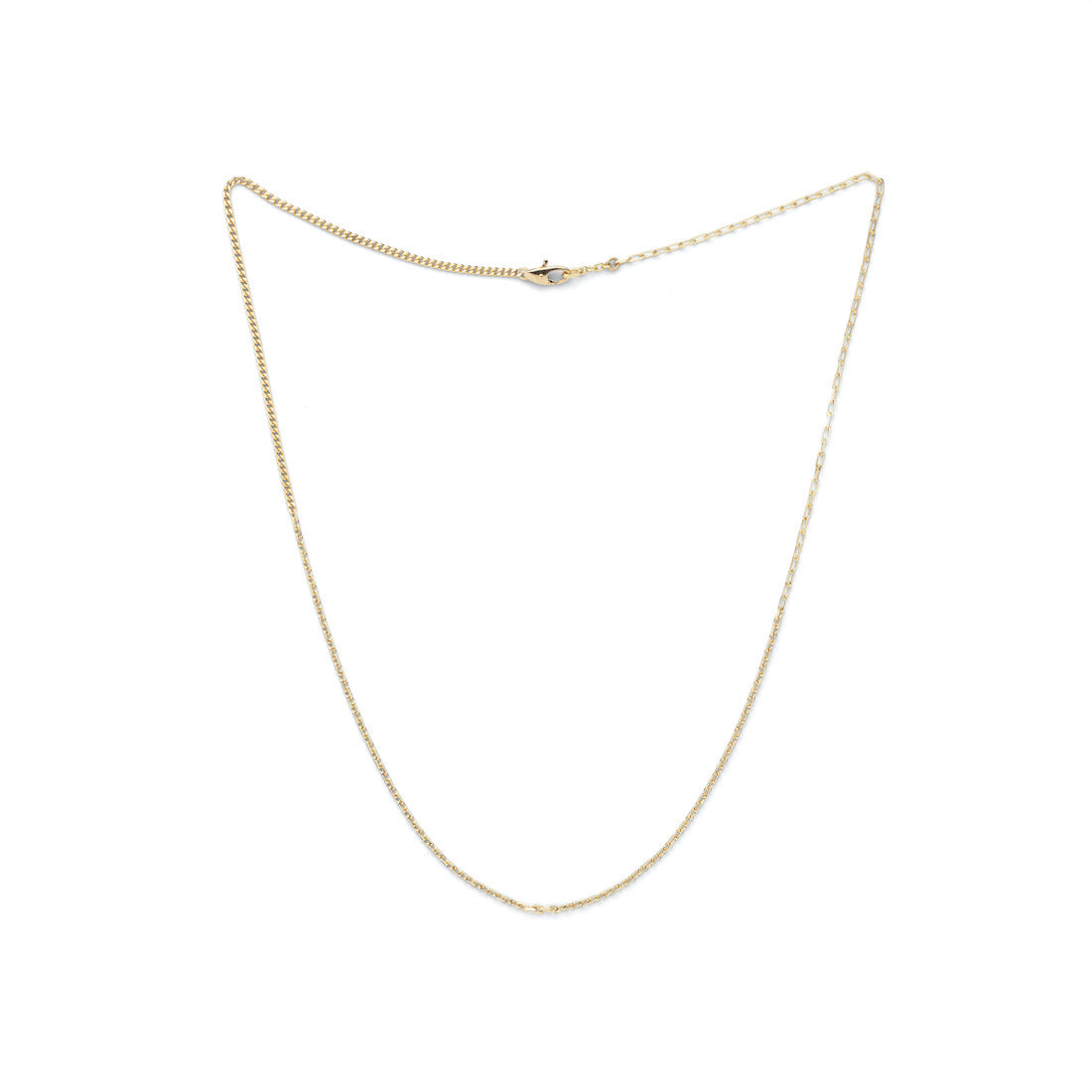 18K　Mixed Chain　ミックスドチェーン　Necklace　ネックレス
