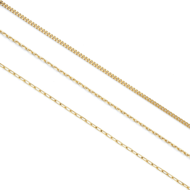 18K　Mixed Chain　ミックスドチェーン　Necklace　ネックレス