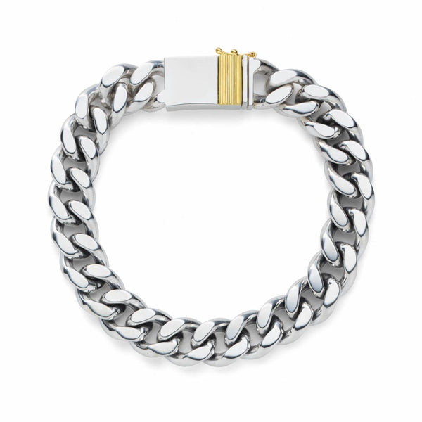 silver925　シルバー925　Bracelet　ブレスレット　Curb Chain　カーブチェーン