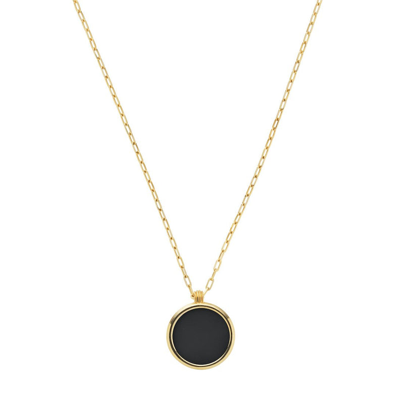 18K　ネックレス　Necklace　ペンダントネックレス　Pendant Necklace　オニキス　Onyx
