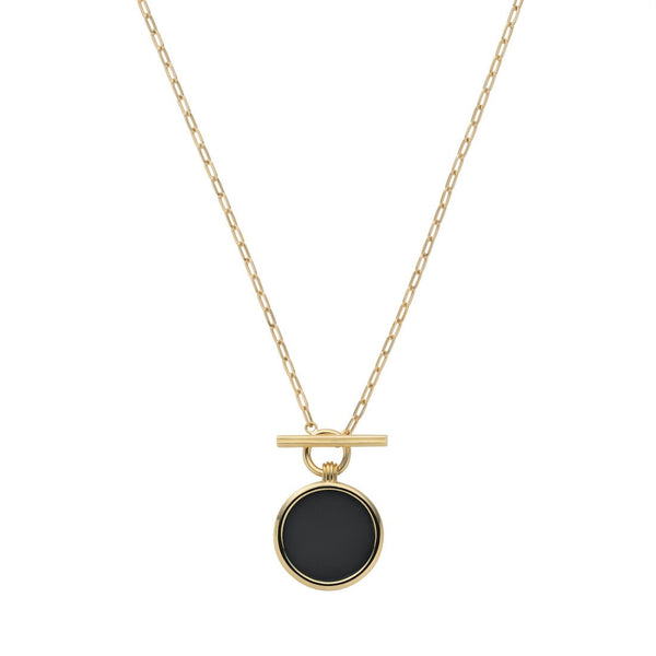 18K　ネックレス　Necklace　ペンダントネックレス　Pendant Necklace　オニキス　Onyx