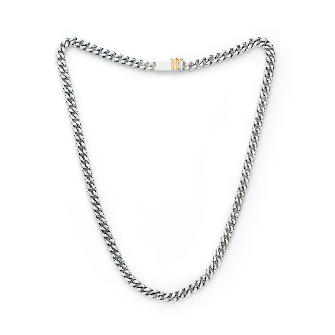 Silver　シルバー９２５　Curb Chain　カーブチェーン　Necklace　ネックレス