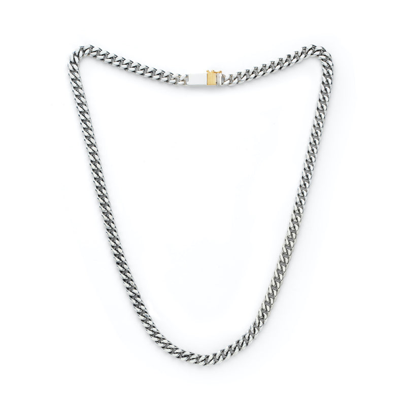 Silver　シルバー９２５　Curb Chain　カーブチェーン　Necklace　ネックレス