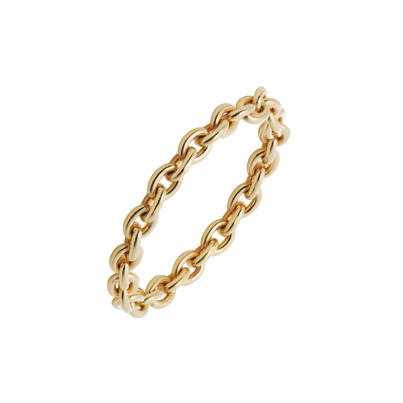 18K　Anchor Chain　Ring　アンカーチェーン　チェーンリング