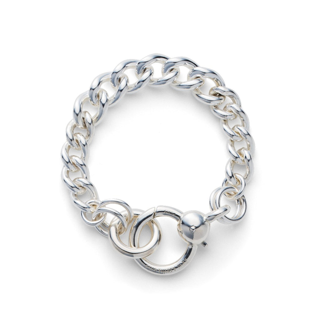 Chunky Round Curb Chain Bracelet