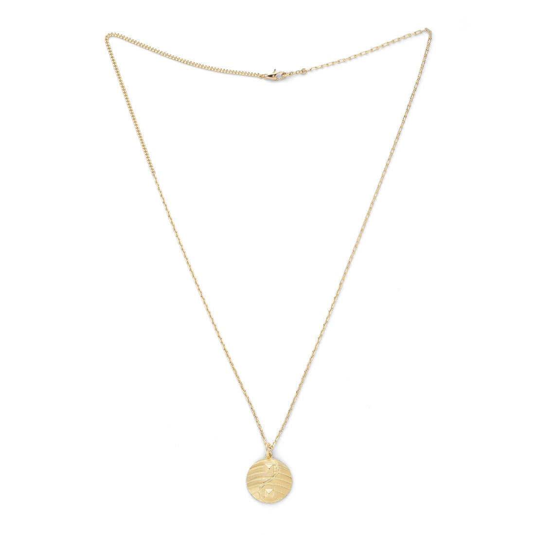 18K　コイン　ネックレス　Coin Necklace　ラージサイズ