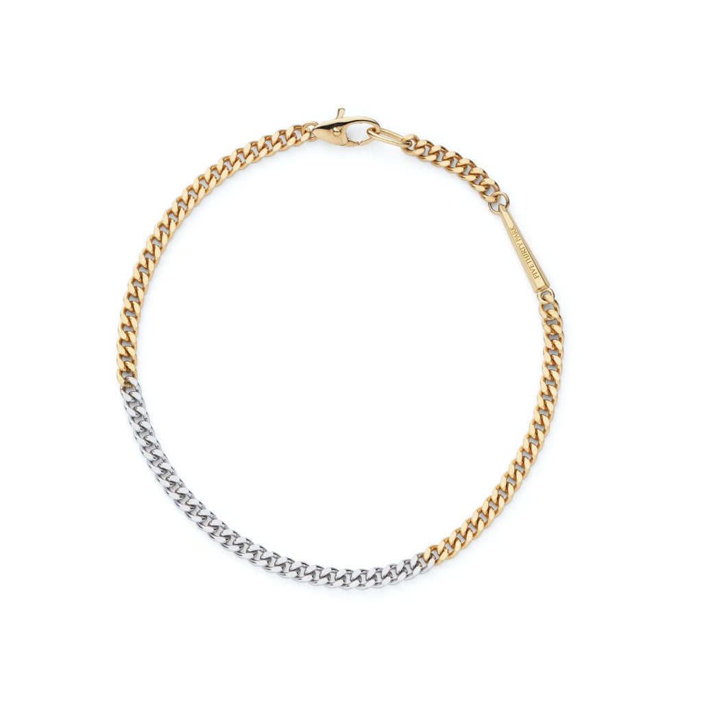 18K Curb Chain Combination Bracelet – FIVE THIRTY PARK