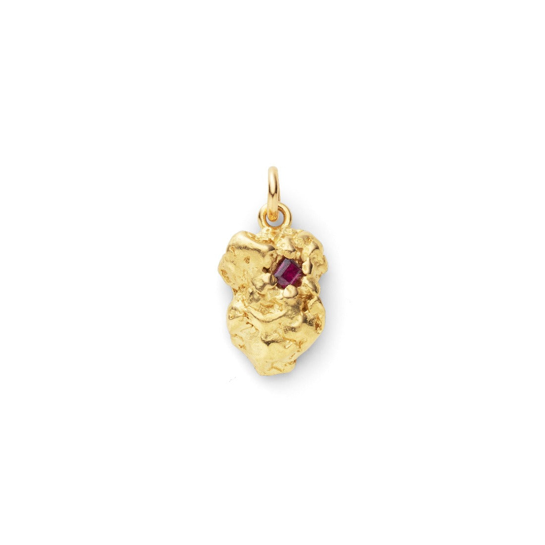 18K　ネックレス　ルビー　Ruby Necklace