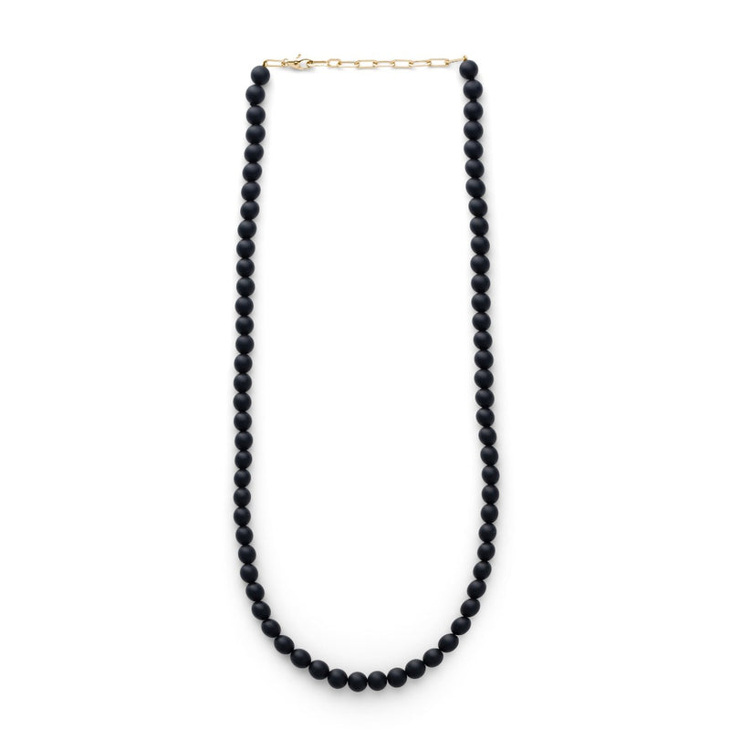 K18　Necklace　Onyx　ネックレス　オニキス