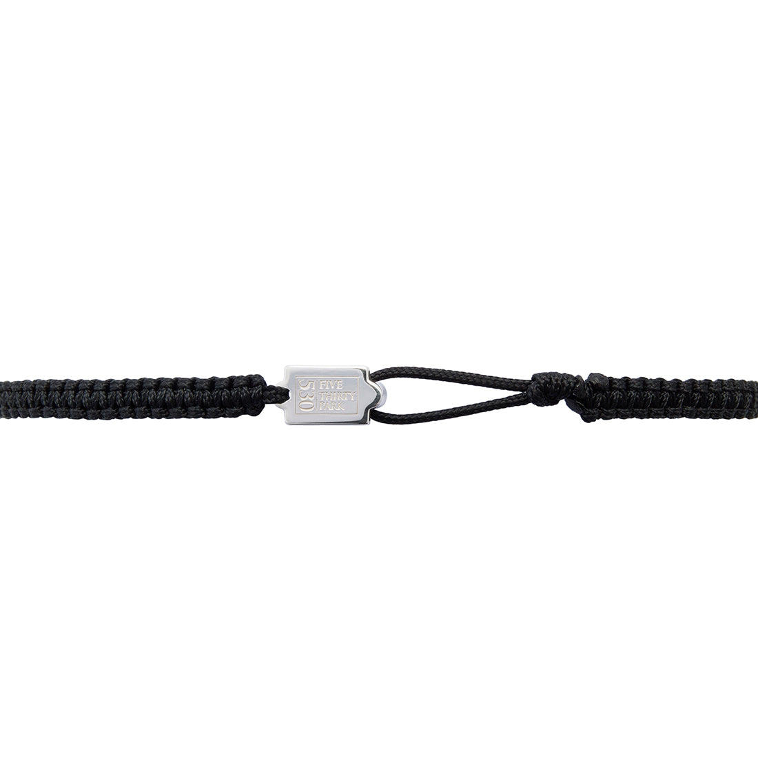 18K　Pipe Rope　パイプロープ　Cord Bracelet　コードブレスレット　ホワイトゴールド　エンドパーツ