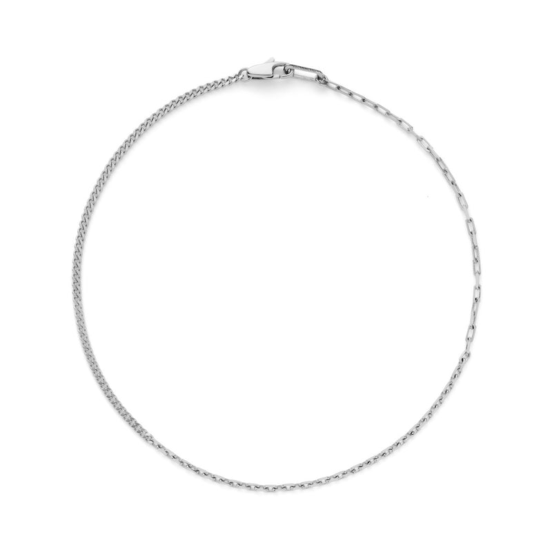 K18　Anklet　アンクレット　ホワイトゴールド