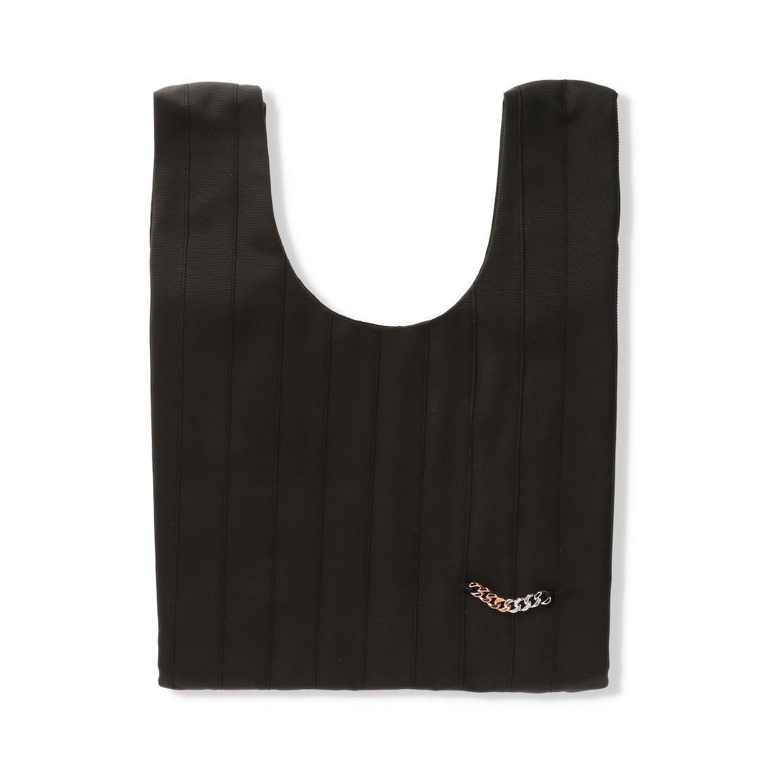 ブラック　ショッパーバック　shopper　bag