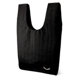 Shopper　bag　グログランリボン　ショッパーバック　ラージサイズ　Black