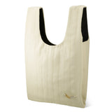 アイボリー　ショッパーバック　Shopper　bag