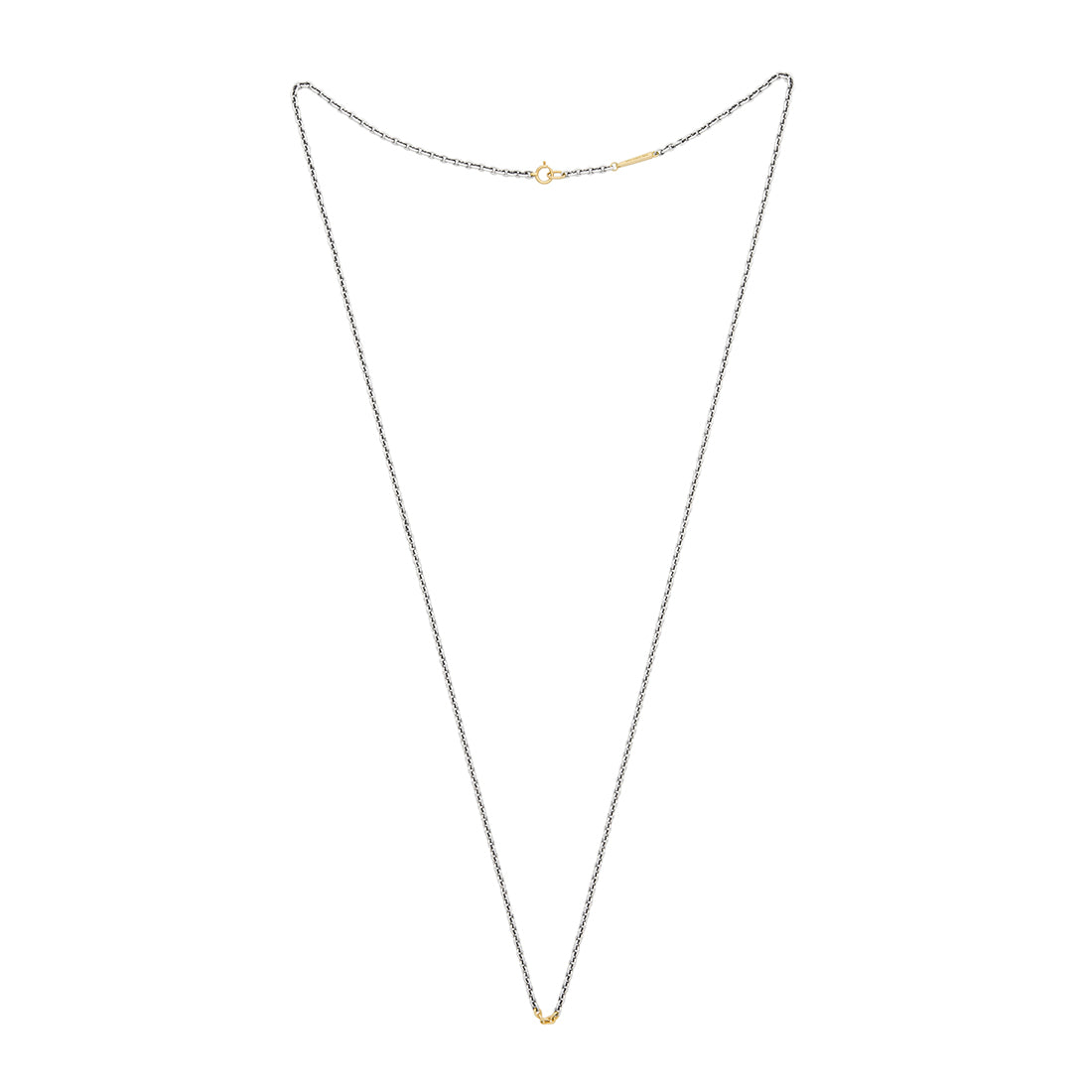 silver925　シルバー９２５　K18　Anchor Chain　コンビネーションカラー　Necklace　ネックレス